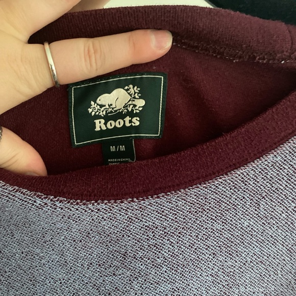 Roots Crewneck, rugby stripe - Picture 3 of 4